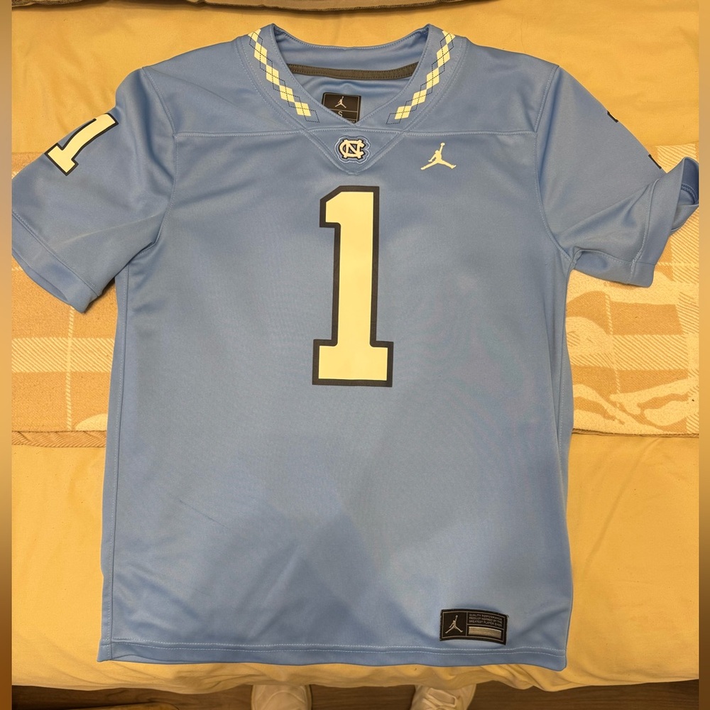 UNC Jordan Blue Athletic Jersey Modern Cut